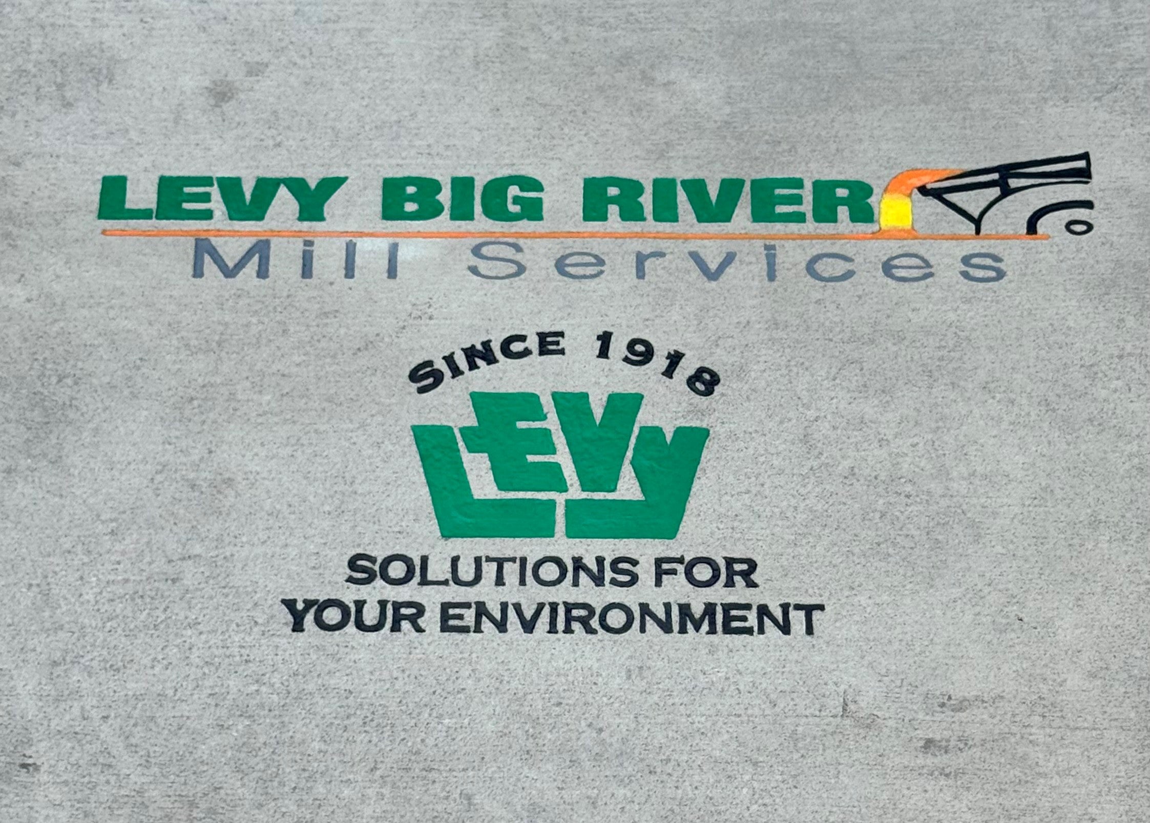 Business entryway engraving